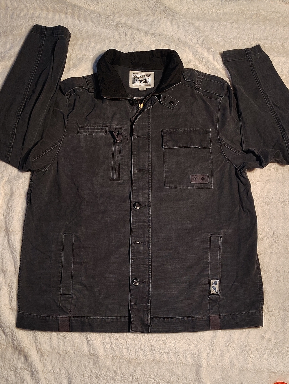 Converse Men's Black Field Jacket